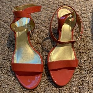 J. Crew patent leather heels, made in Italy-size 7